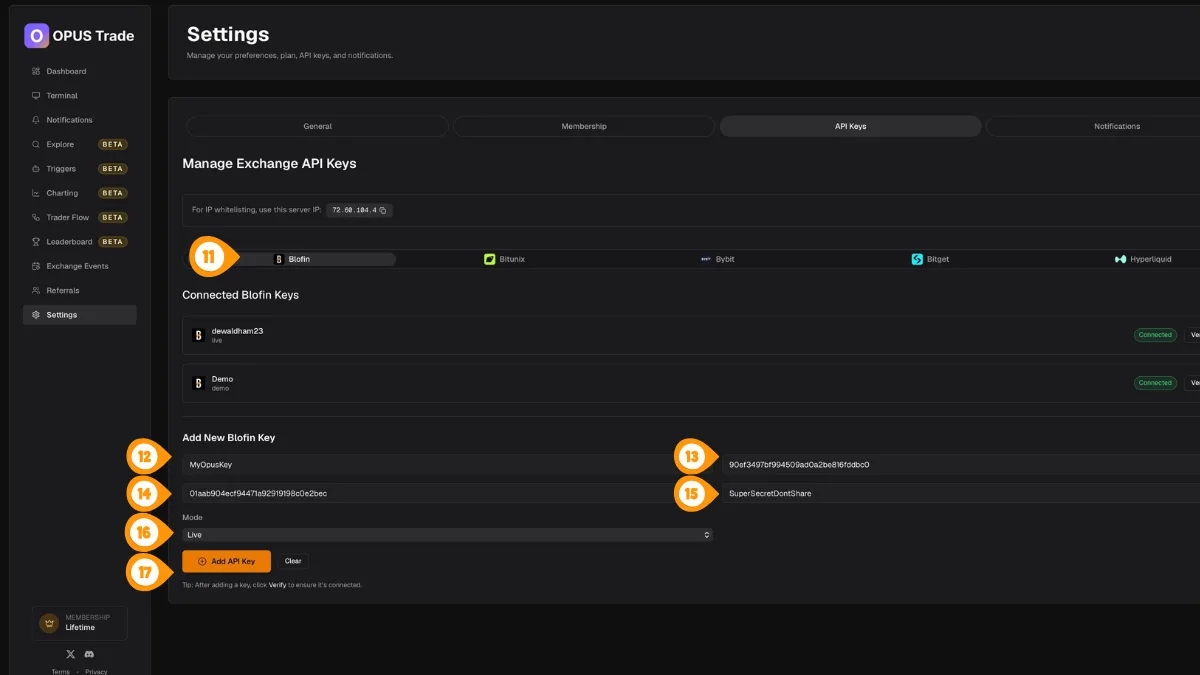 Open Crodl Settings